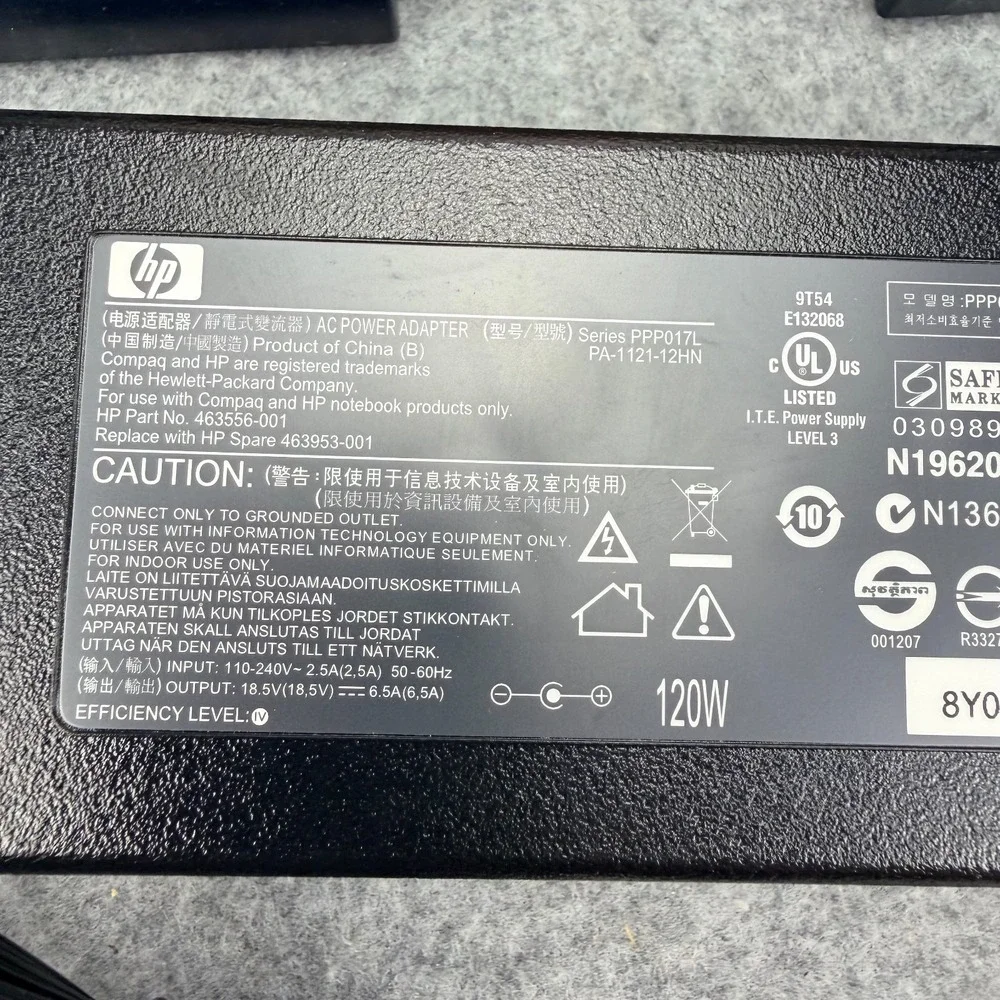 HP EN488AA Docking Station Dual-Link DVI HSTNN-IX01 w/ 120W AC Adapter